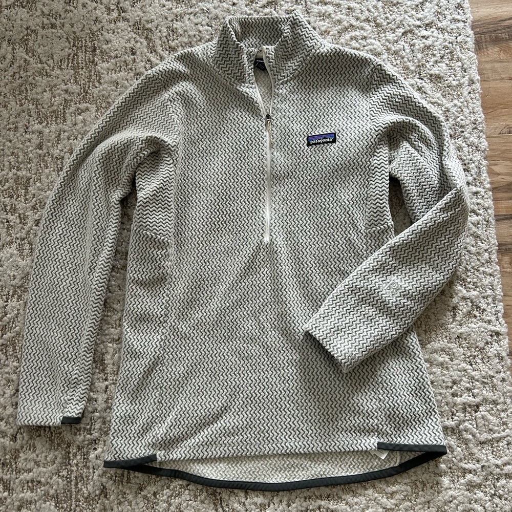 Patagonia Gray Quarter-Zip Pullover